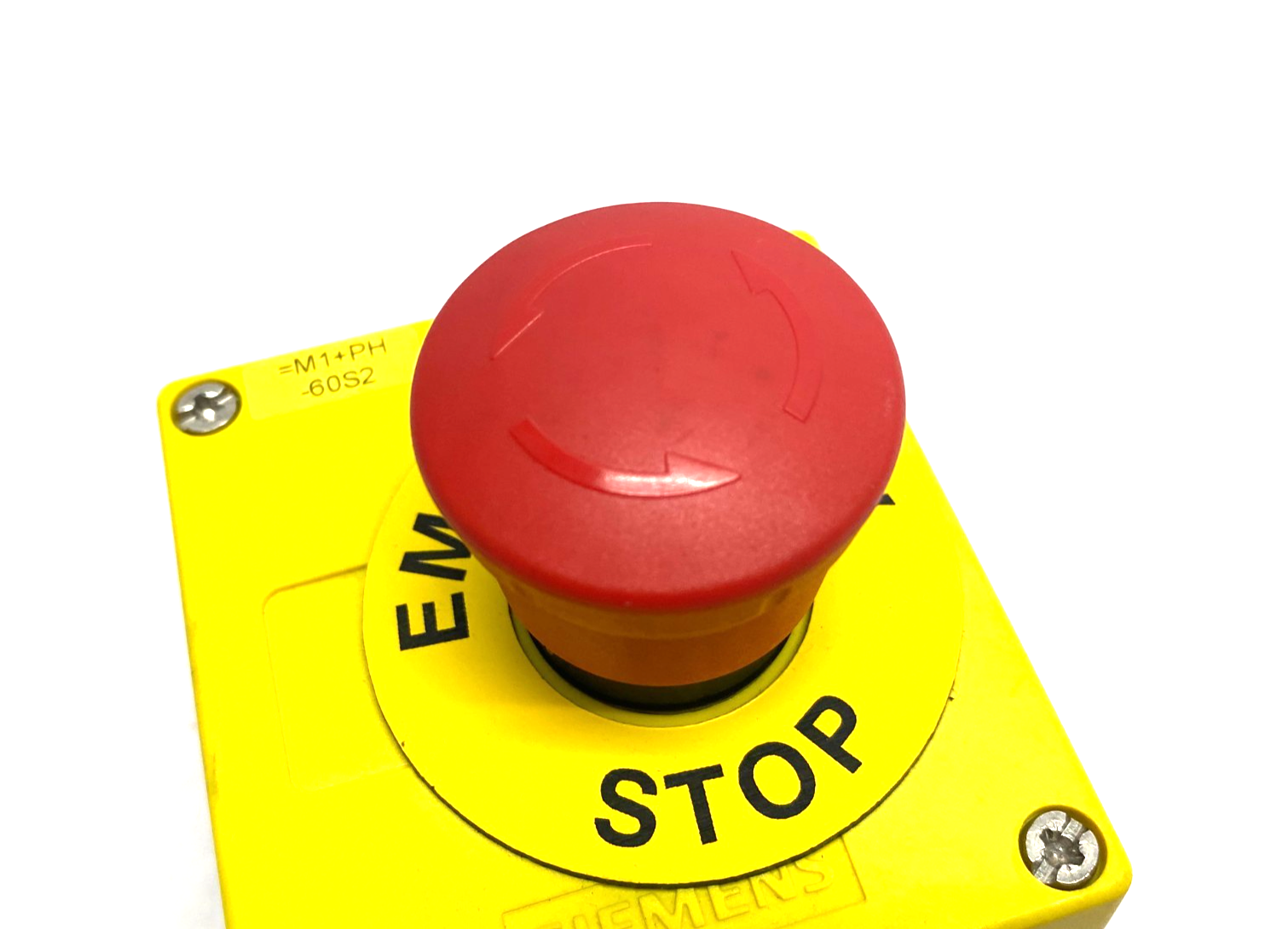 Siemens 3SU1801-0NZ00 K0Y Sirius ACT Plastic Emergency Stop Housing Assembly - Maverick Industrial Sales
