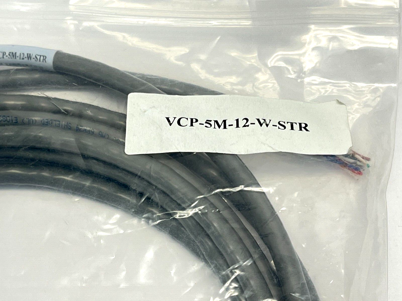 Hirose Electric VCP-5M-12-W-STR Gray Camera Cable - Maverick Industrial Sales