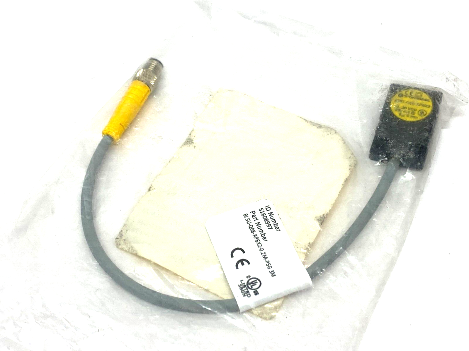 Turck BI5U-Q08-AP6X2-0.2M-PSG 3M Inductive Proximity Switch Sensor S1608997 - Maverick Industrial Sales