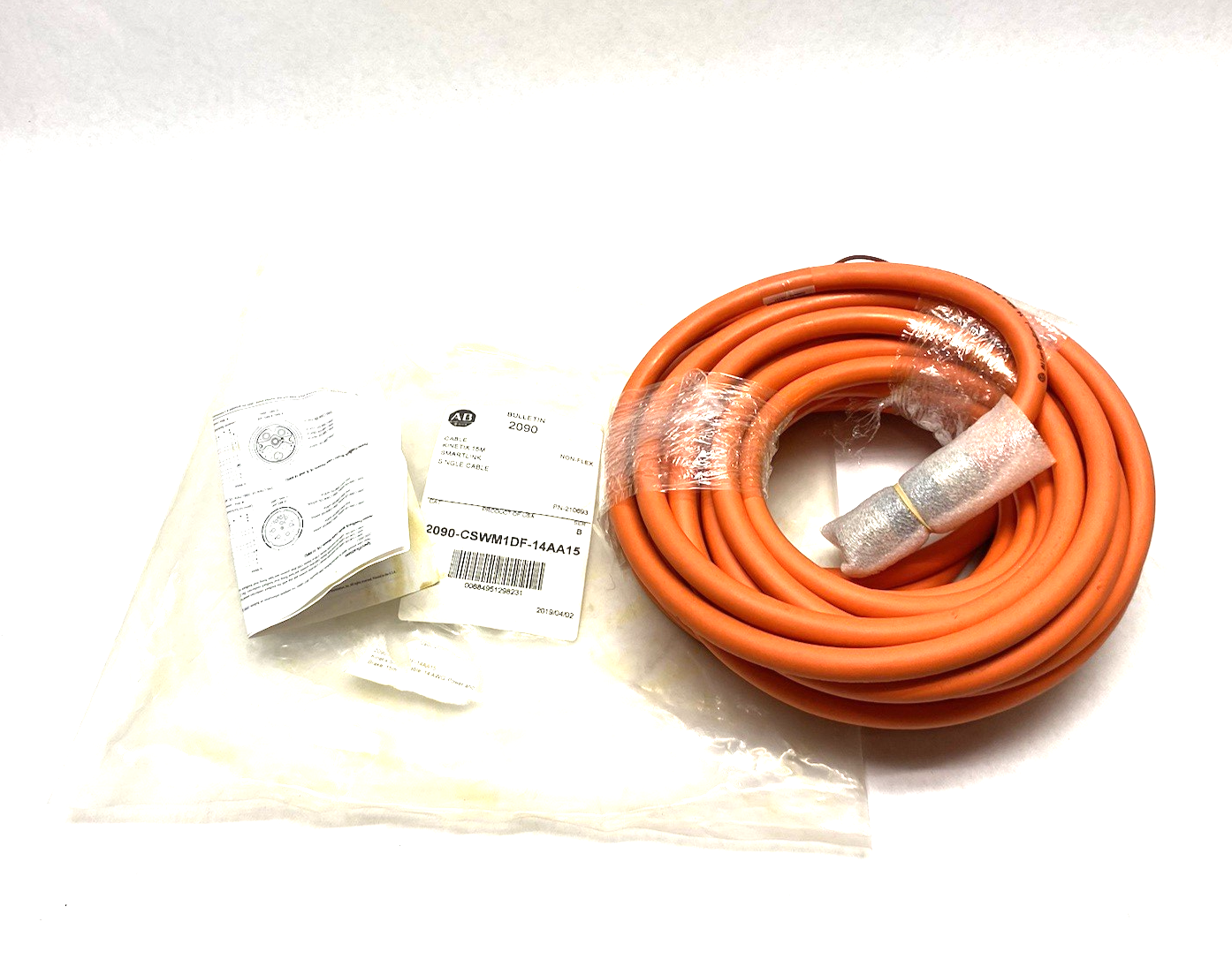 2090-CSWM1DF-14AA15 | Allen Bradley Ser. B Kinetix Smartlink Single Cable Non-Flex - New Other - Maverick Industrial Sales