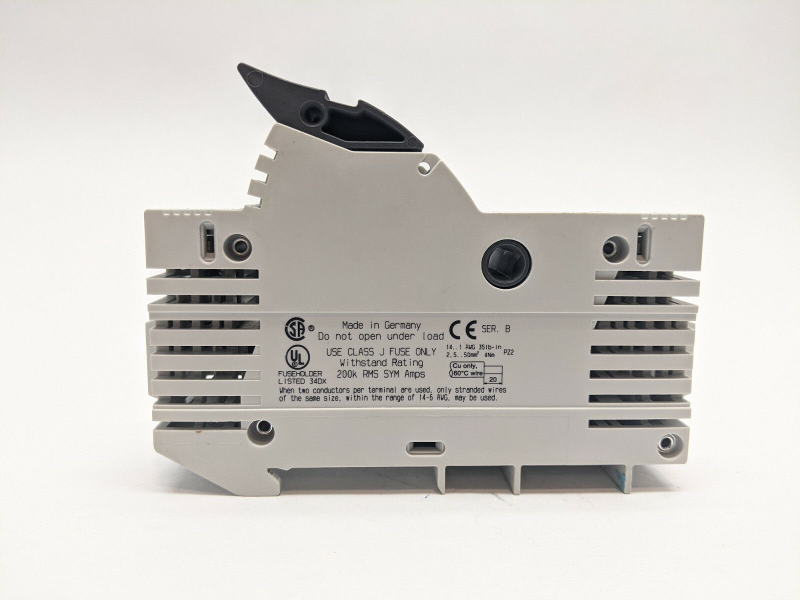 Allen Bradley 1492-FB1J60-L Fuse Holder Class J 60A 1P 110-600V w/ Indicator - Maverick Industrial Sales
