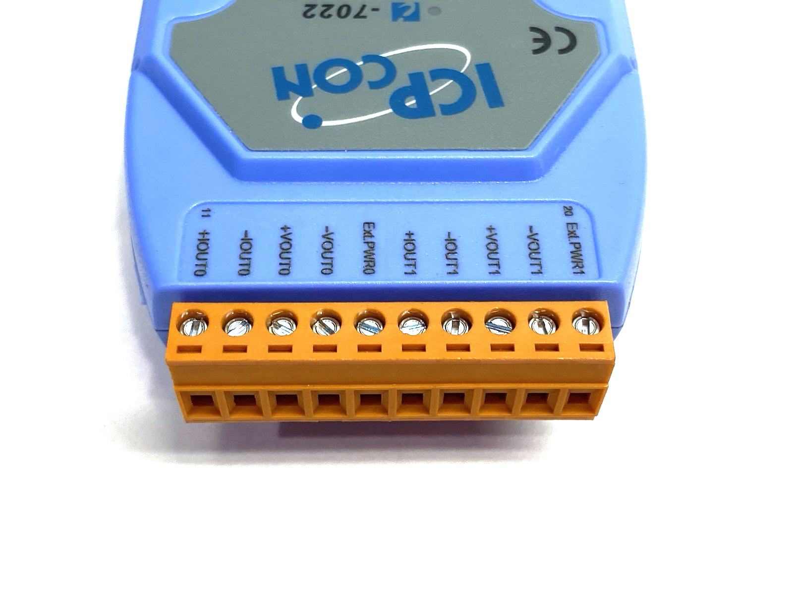 ICP DAS I-7022 2-Channel 12-bit Analog Output Data Acquisition Module - Maverick Industrial Sales