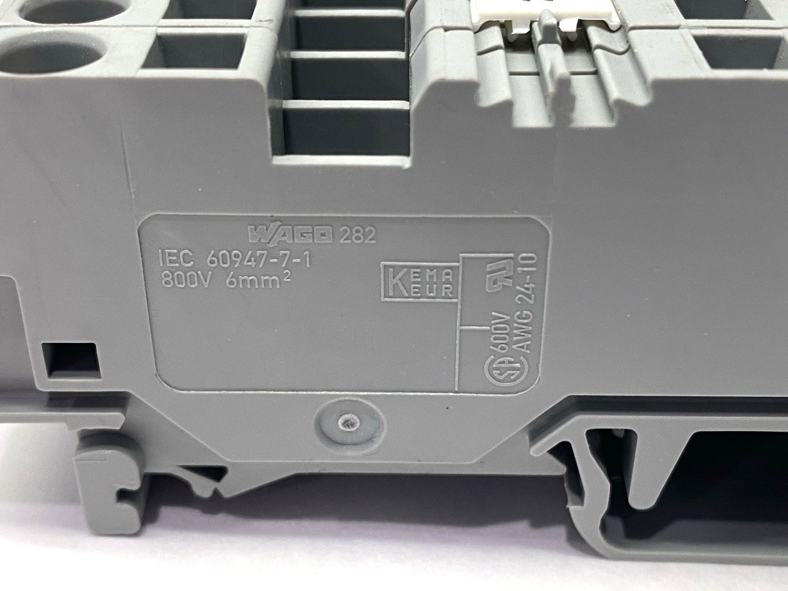 282-901 | Wago Terminal Block 2-Conductor LOT OF 10 - Used - Maverick Industrial Sales