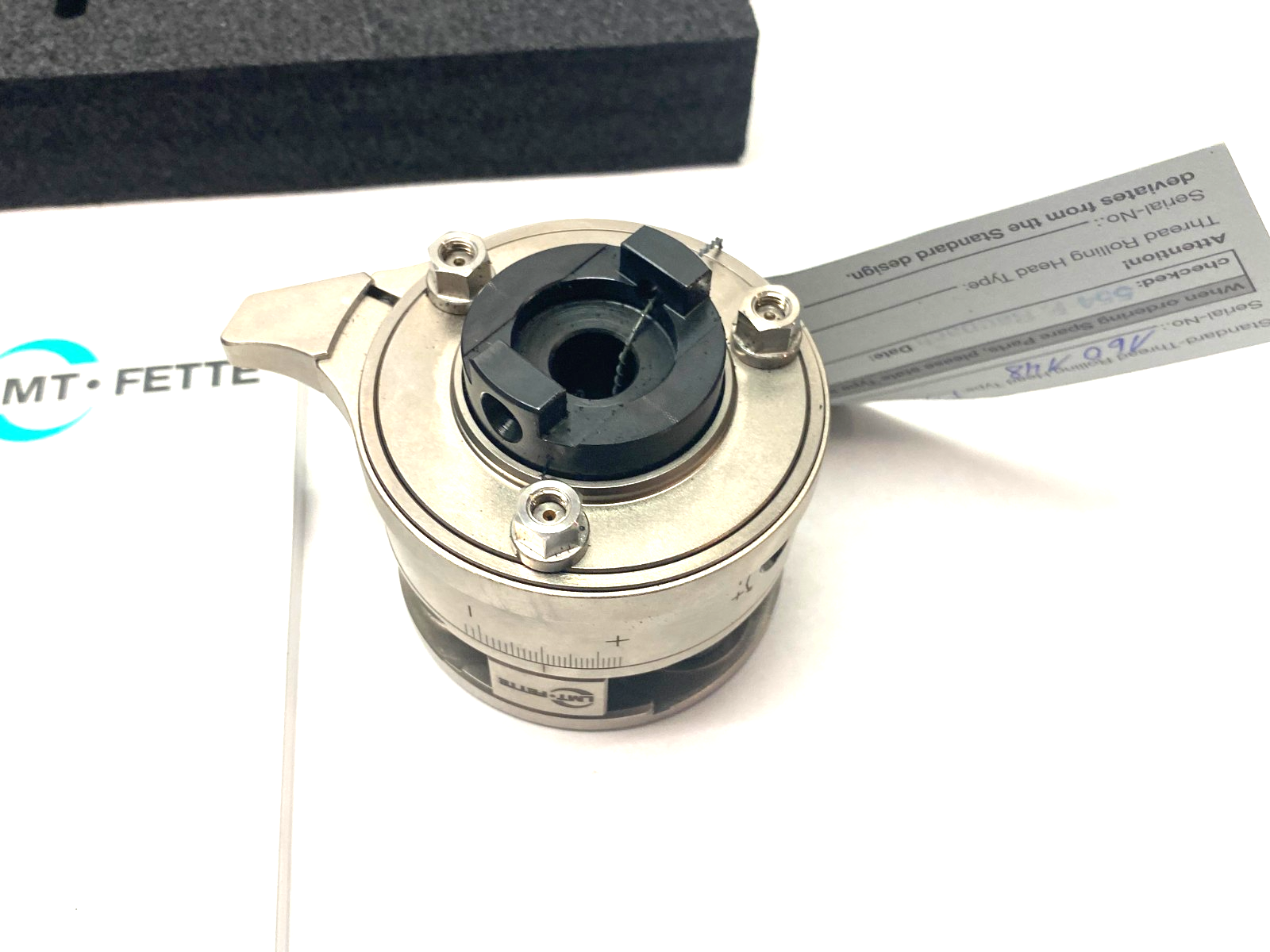 LMT Fette 7146300 EVOline Thread Rolling Axial Die Head ARK-F1 EVO - Maverick Industrial Sales