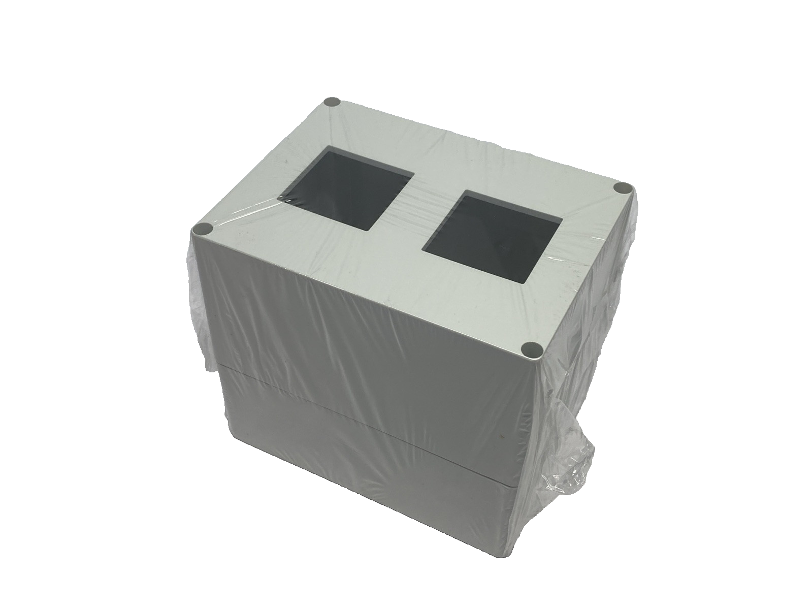 Red Lion ENC11B00 NEMA 4X/IP65 Enclosure Kit For Two 1/16 DIN Meters - Maverick Industrial Sales