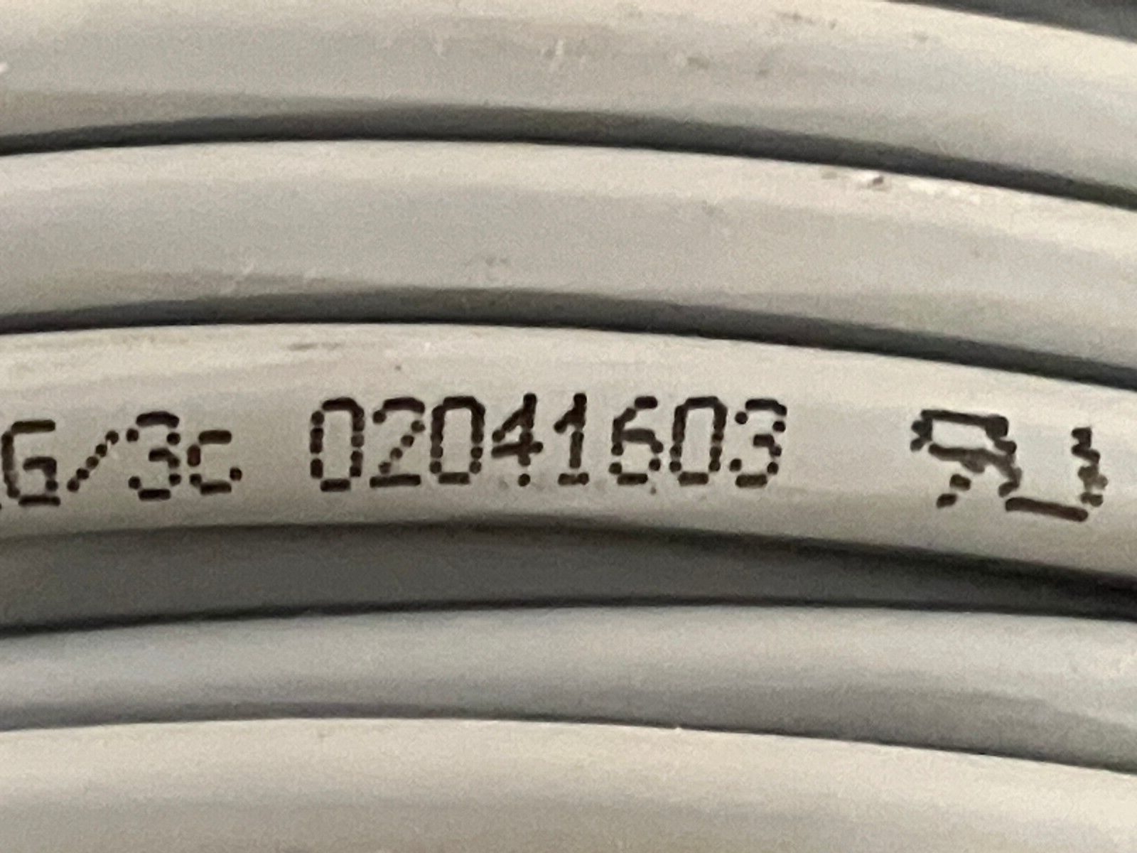 SAB 2041603 Cable 16 AWG 3C PVC Gray Bare Copper 115' FT - Maverick Industrial Sales