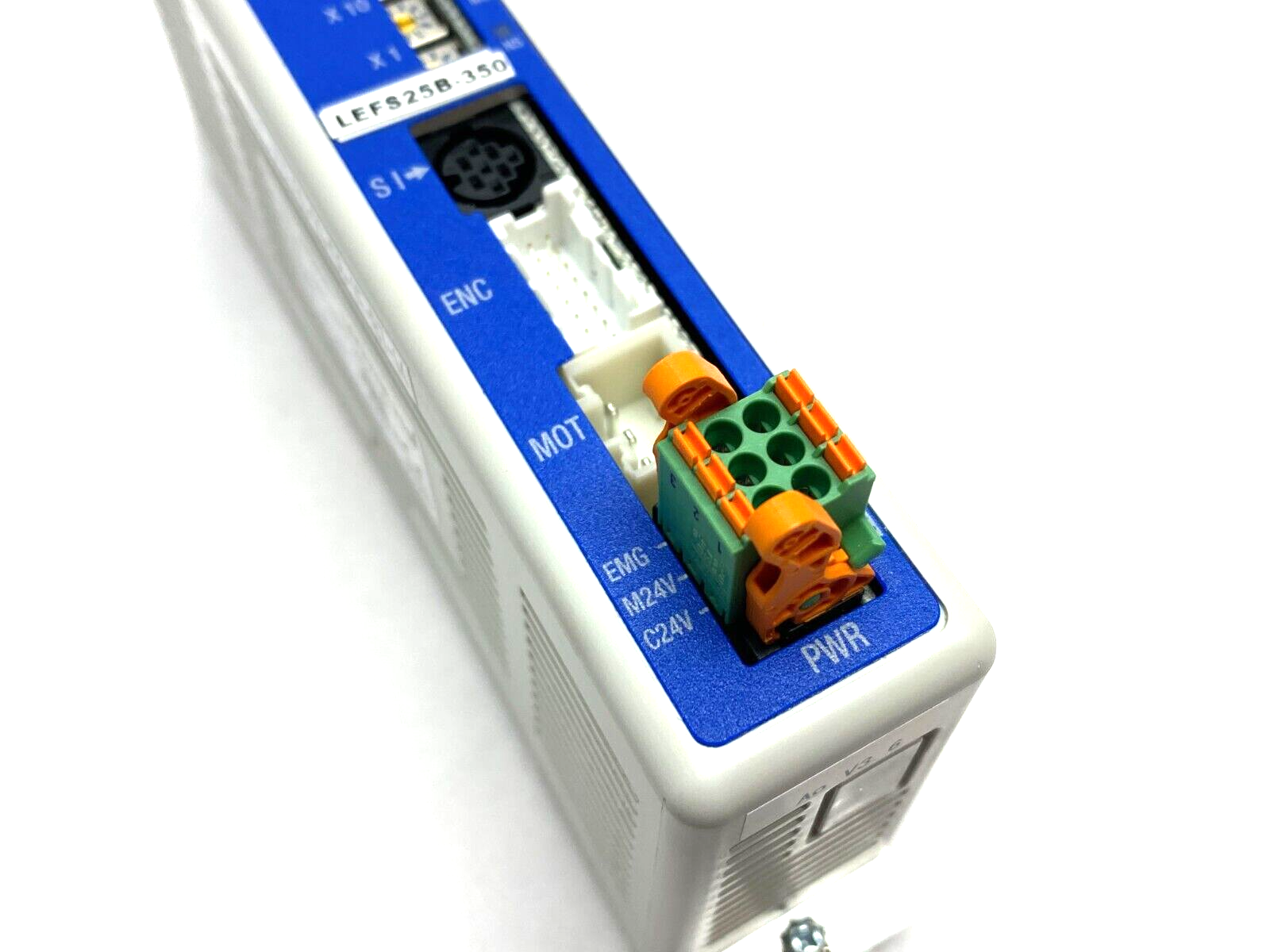 SMC JXC918-BCLEFS25B-350 EtherNet/IP Electric Actuator Power Controller 24VDC - Maverick Industrial Sales