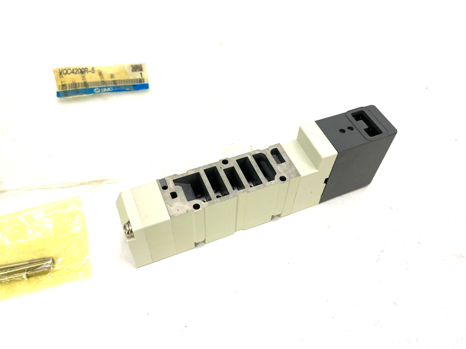 SMC VQC4200R-5 Plug-In Solenoid Valve 5-Port - Maverick Industrial Sales