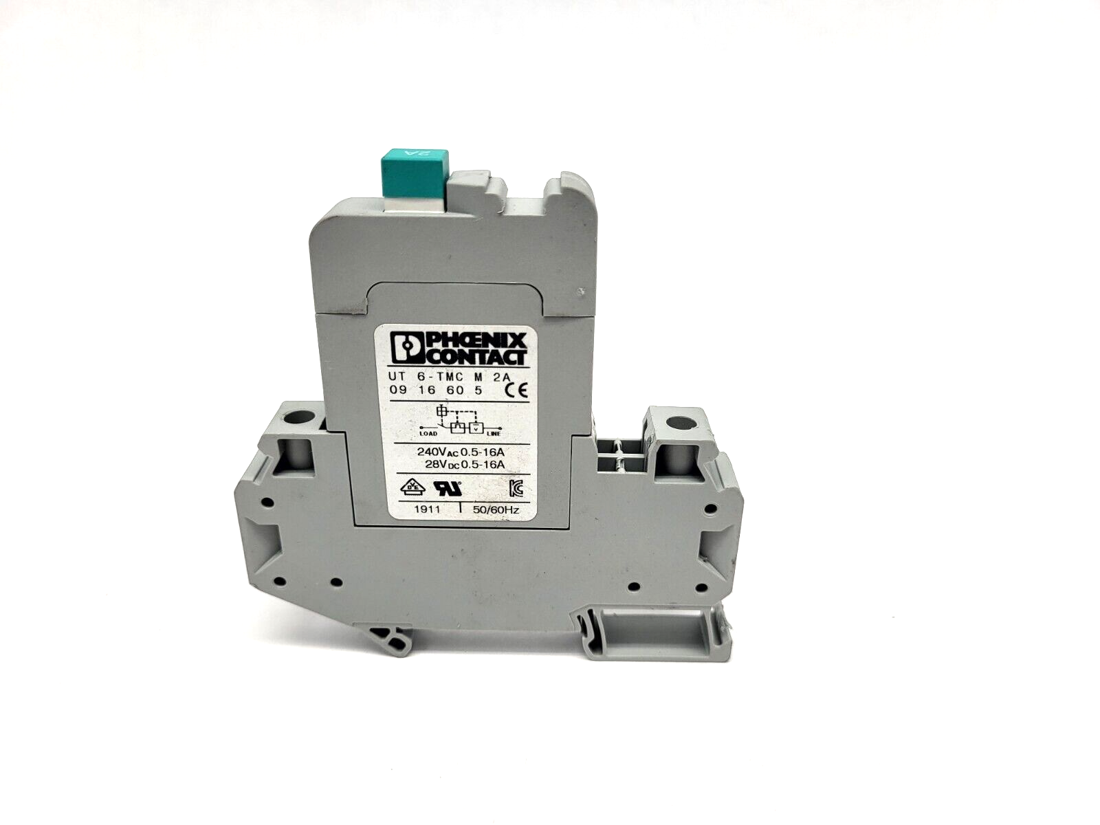 Phoenix Contact UT 6-TMC M 2A Circuit Breaker 0916605 LOT OF 5 - Maverick Industrial Sales
