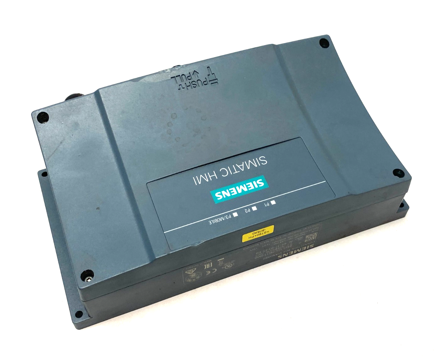 6AV2125-2AE13-0AX0 | Siemens SIMATIC HMI Connection Box FRONT CASE CRACKED - Used - Maverick Industrial Sales