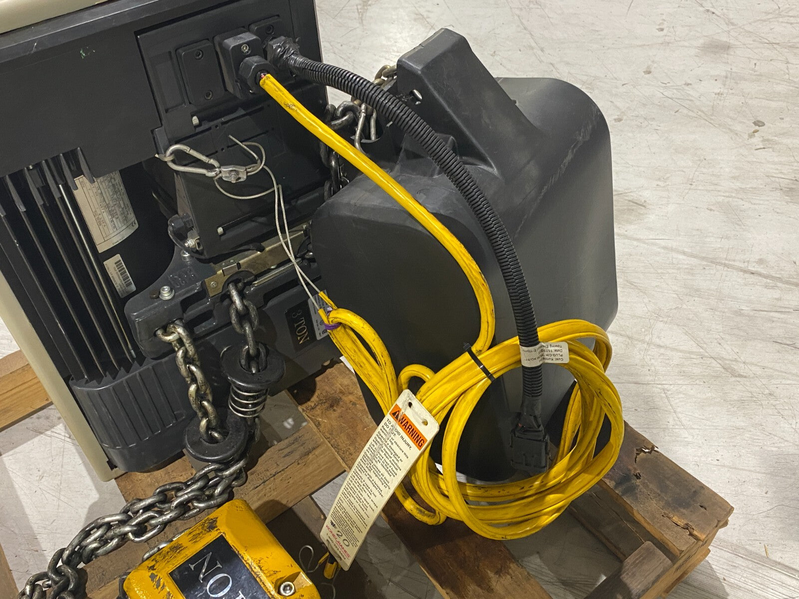 Konecranes XN16300018T16T2C Electric Chain Hoist 3-Ton Capacity 2-Falls 3-Phase - Maverick Industrial Sales