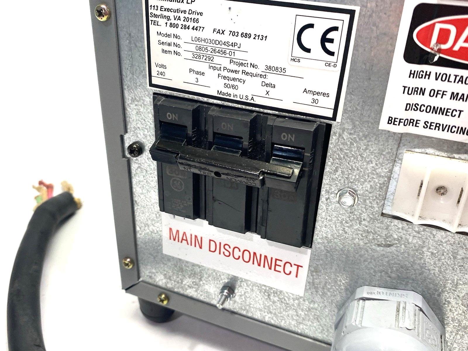 L06H030D04S4PJ | Husky Gammaflux LP Hot Runner Temperature Control System - Used - Maverick Industrial Sales