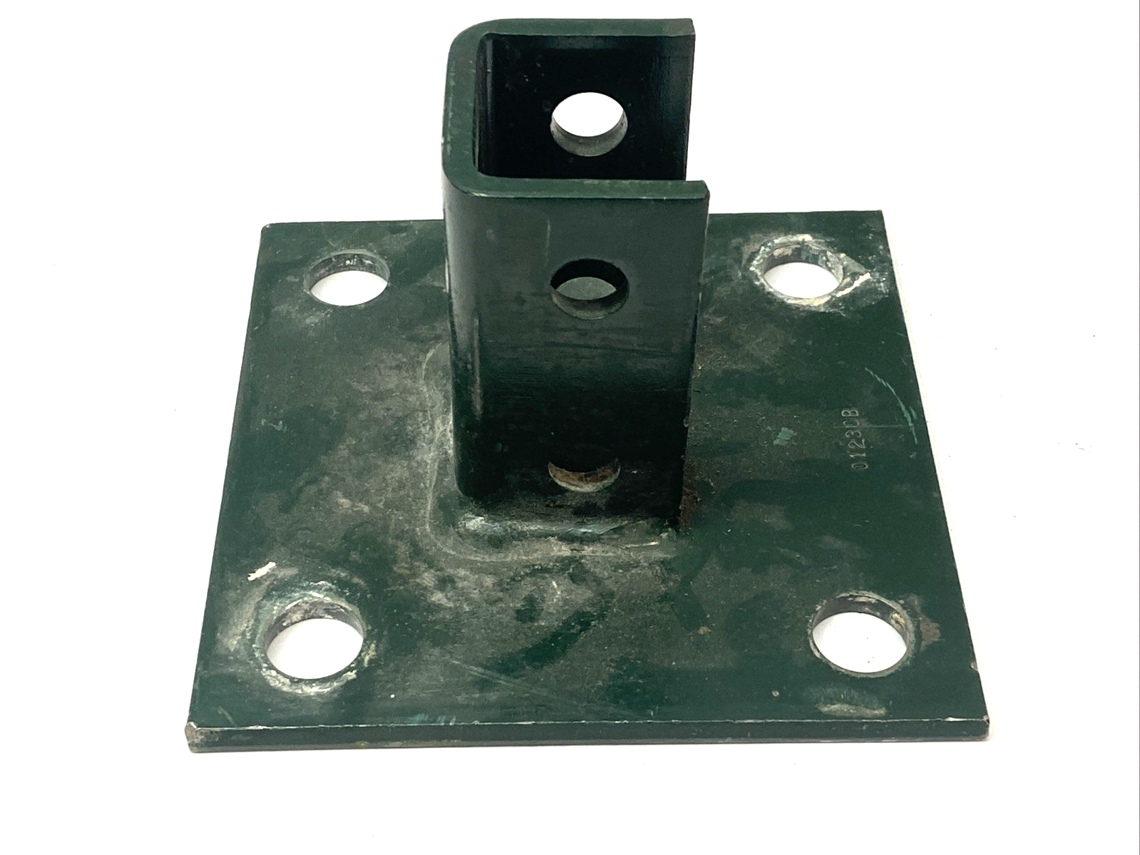 Eaton B280SQ Square Post Base Green 6" x 6" x 3 1/2" Fits B22 1 5/8" - Maverick Industrial Sales