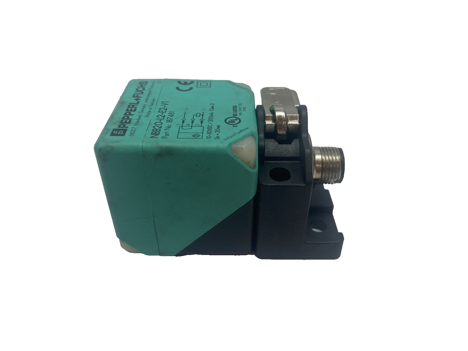 Pepper & Fuchs NBB20-L2-E2-V1 Proximity Switch Sensor 187481 - Maverick Industrial Sales