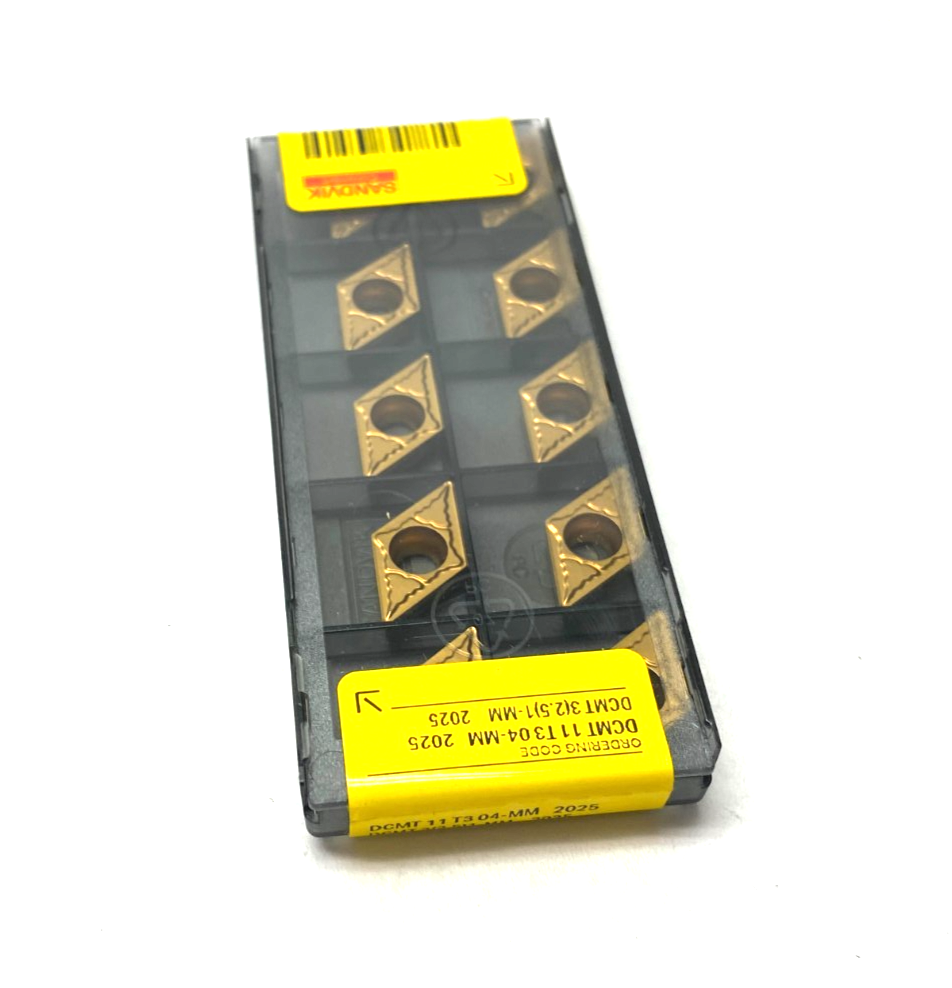 DCMT 11 T3 04-MM 2025 | Sandvik Coromant CoroTurn® 107 Insert for Turning 5730942 - New - Maverick Industrial Sales