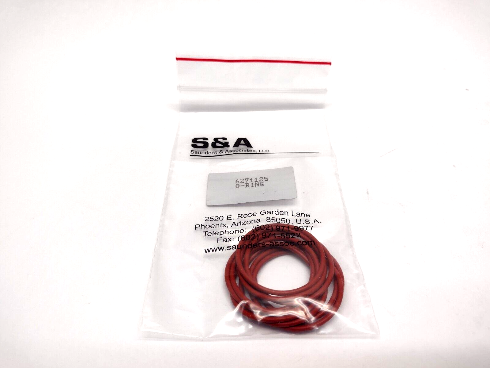 Saunders and Associates 6271125 VC LC TH Stack O-Ring Pack - Maverick Industrial Sales