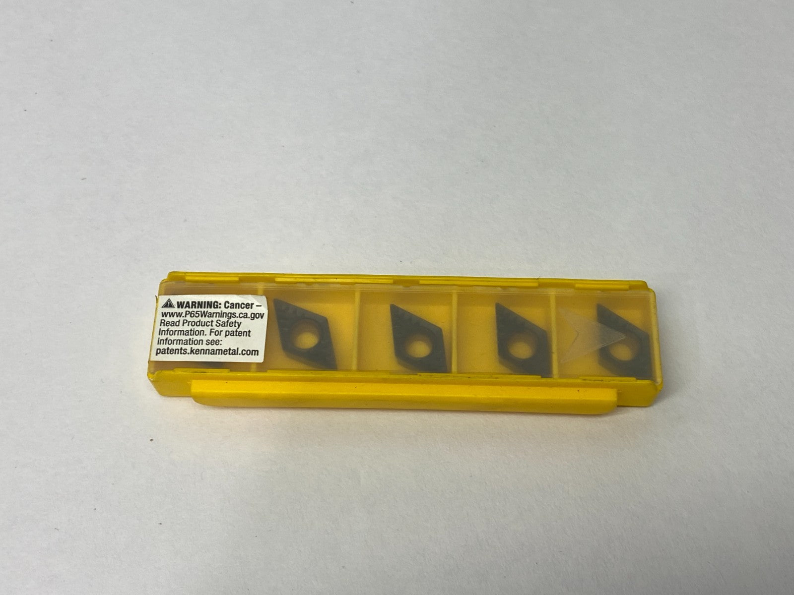 Kennametal 3744946 Screw On DCMT-MP Positive Inserts DCMT11T304MP PKG OF 5 - Maverick Industrial Sales