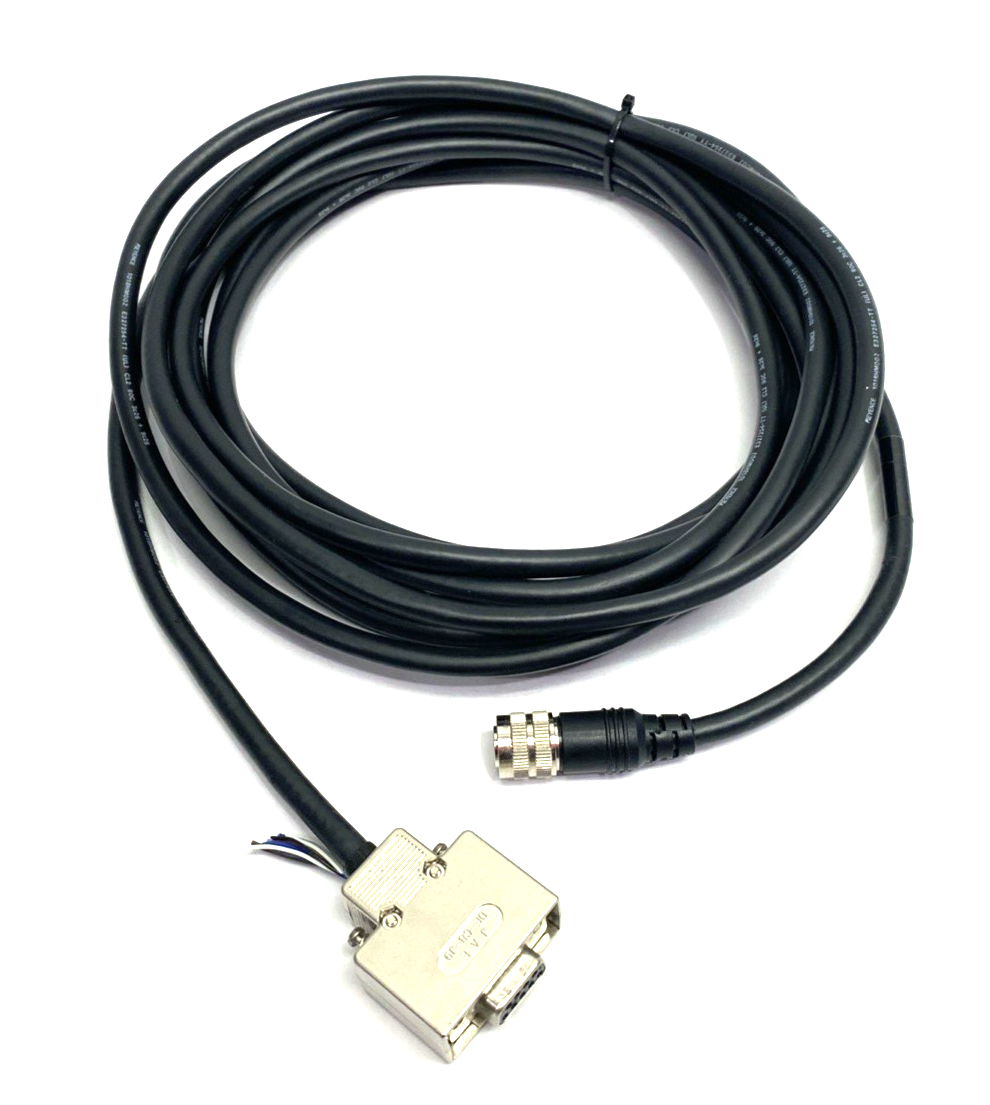Keyence OP-87528 Control Cable NFPA79 Compatible,With D-Sub 9-pin 5 m - Maverick Industrial Sales