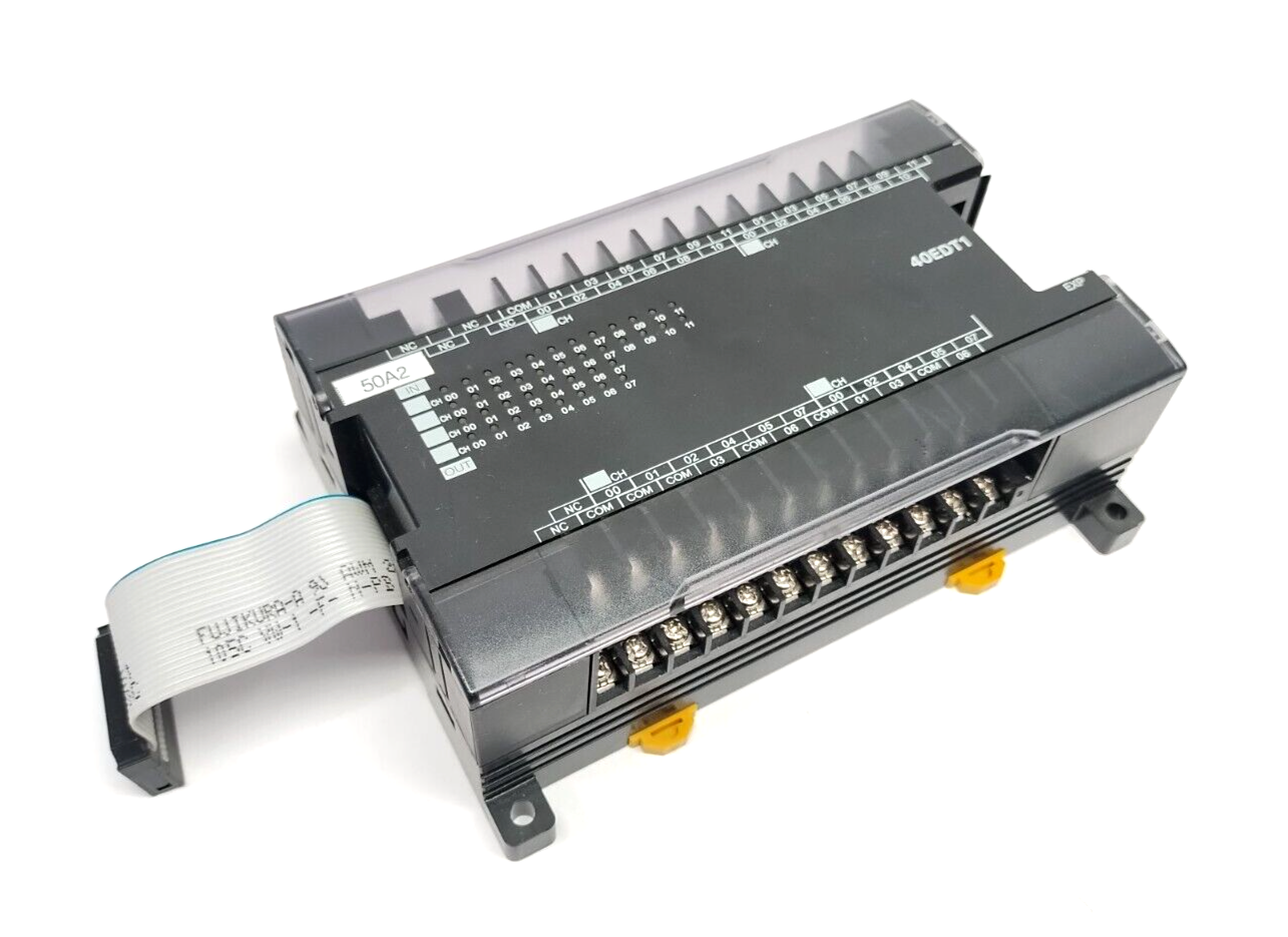 CP1W-40EDT1 | Omron I/O Expansion Unit, 24 x 24VDC Inputs, 16 x PNP Outputs 0.3A - Used - Maverick Industrial Sales