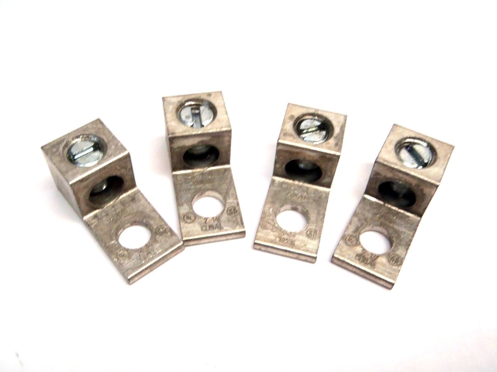 Burndy KA6U Aluminum Mechanical Connector Lug 2-14 AWG LOT OF 4 - Maverick Industrial Sales