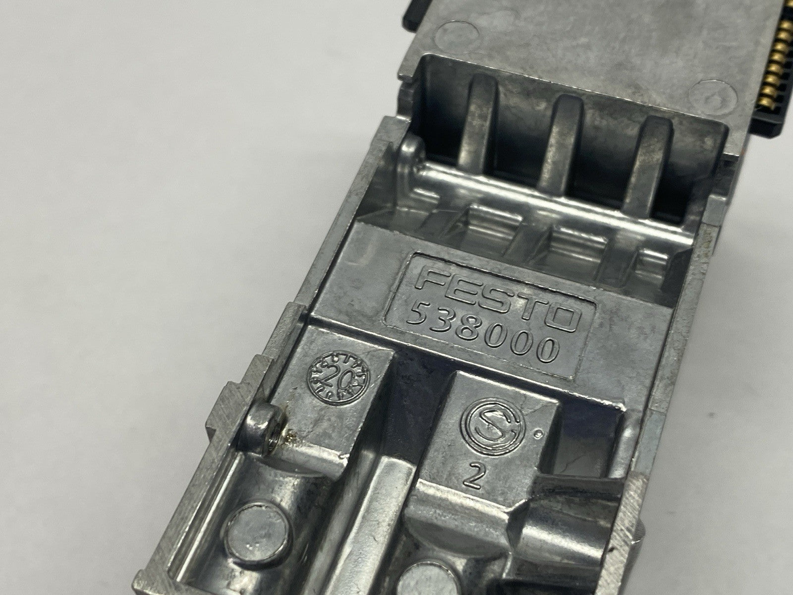 Festo VMPA2-FB-AP-2-1 Sub Base w/ VMPA2-M1H-G-PI Solenoid Valve VMPA2-RP Cover - Maverick Industrial Sales