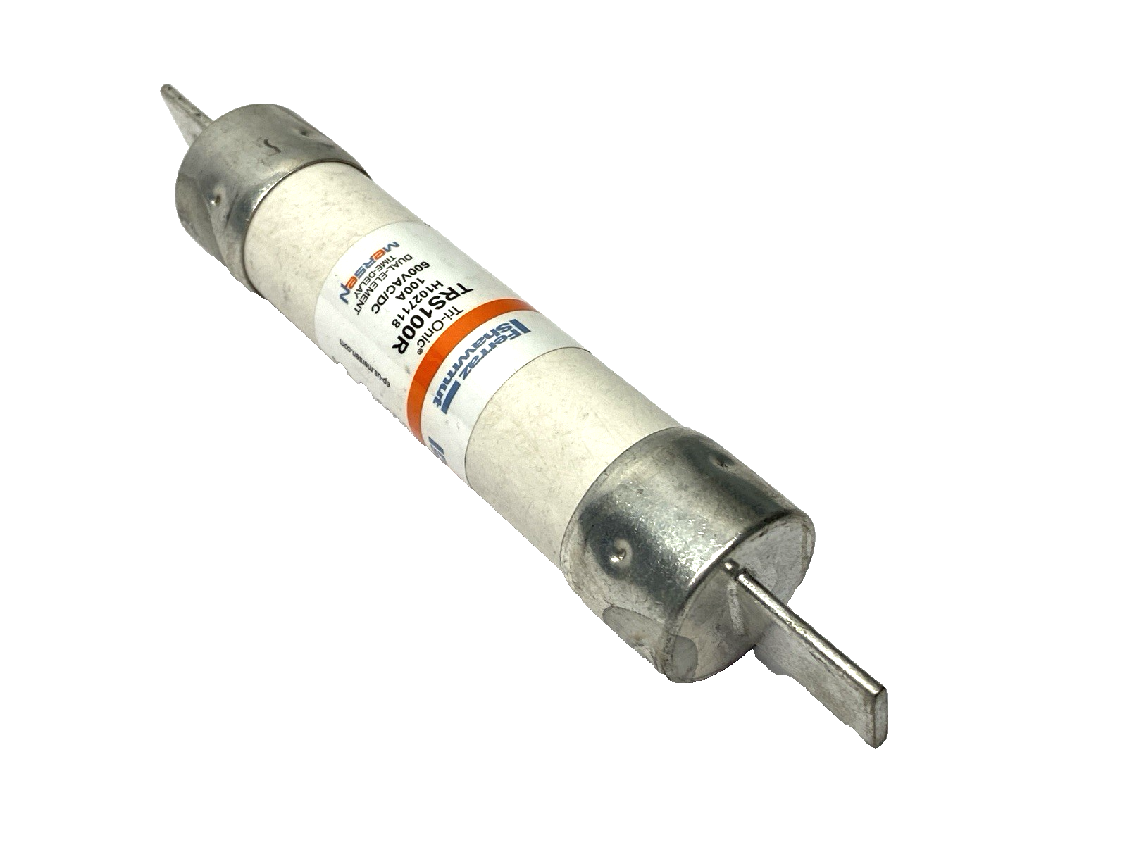 Mersen Ferraz Shawmut TRS100R Dual-Element Time-Delay Tri-Onic Fuse 600V 100A - Maverick Industrial Sales