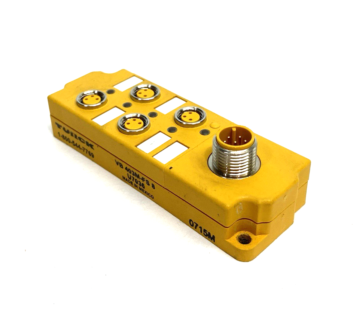 VB 403M-FS 8 | Turck multibox Sensor/Actuator Junction Box 4-Port U7036 - Used - Maverick Industrial Sales