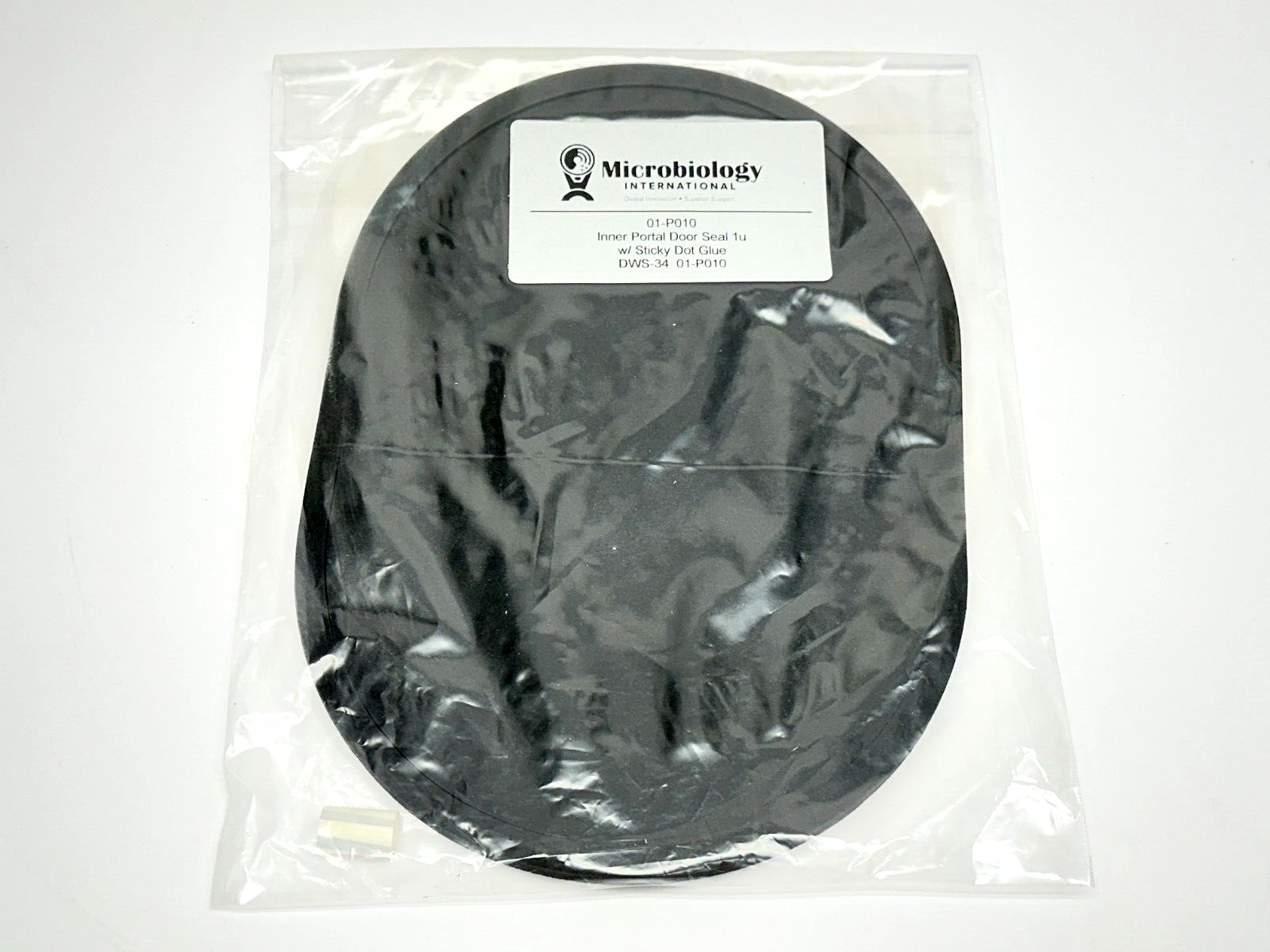 Microbiology International 01-P010 Inner Portal Door Seal 1u w/ Sticky Dot Glue - Maverick Industrial Sales
