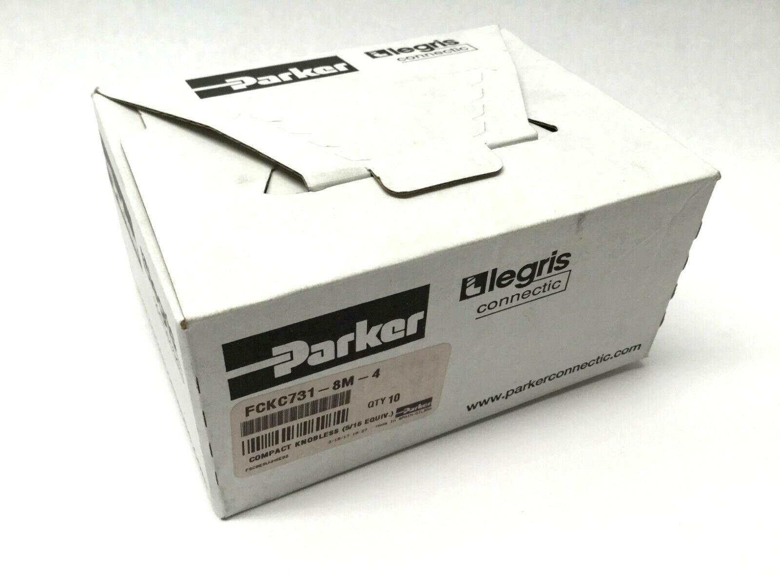 Parker FCKC731-8M-4 Compact Knob-less Flow Control Regulators LOT OF 10 - Maverick Industrial Sales