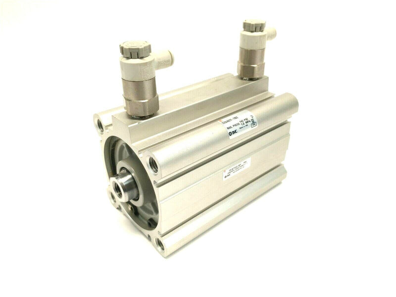 SMC CDQ2A63TF-75DZ Compact Pneumatic Cylinder 63mm Bore 75mm Stroke - Maverick Industrial Sales