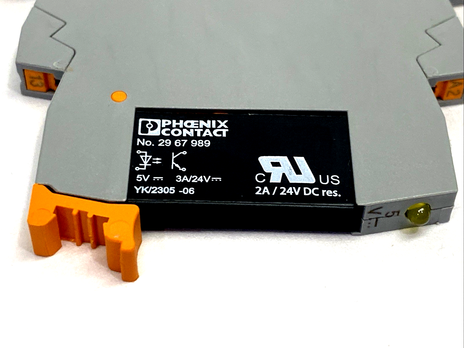 PLC-OPT- 5DC/ 24DC/2/ACT,PLC-OPT-5DC/24DC/2/ACT,2900375 | Phoenix Contact PLC-OPT- 5DC/ 24DC/2/ACT Solid State Relay Module 2900375 - New – Open box - Maverick Industrial Sales