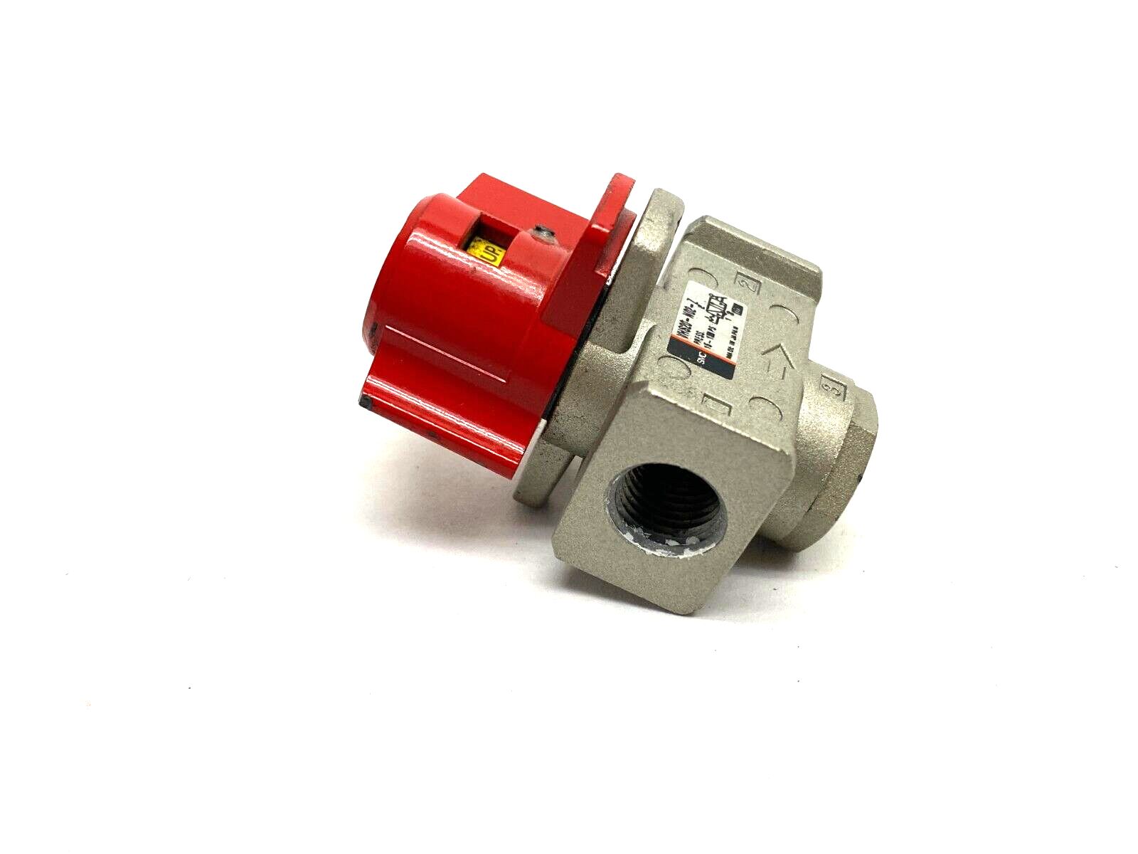 SMC VHS20-N02-Z Manual Lockout Valve 3-Port 1/4" NPT - Maverick Industrial Sales