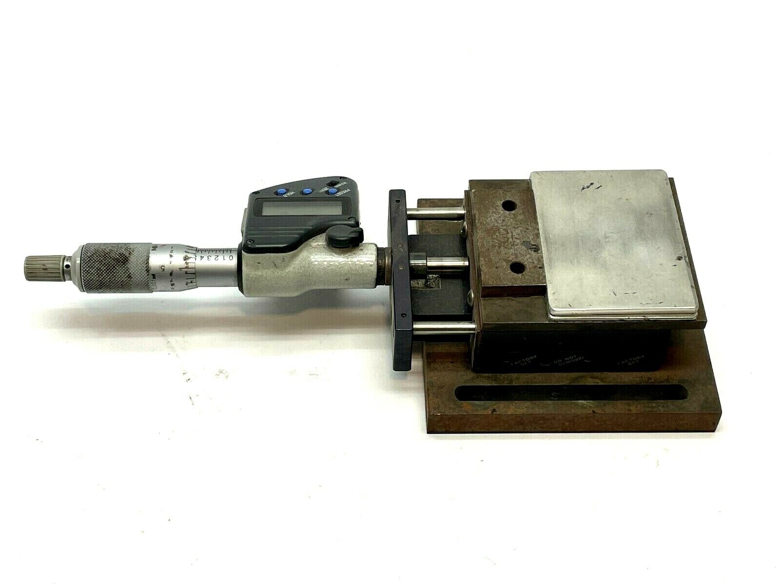 Parker Daedal CR4500-DM Cross Roller Bearing Guided Linear Slide w/ Micrometer - Maverick Industrial Sales