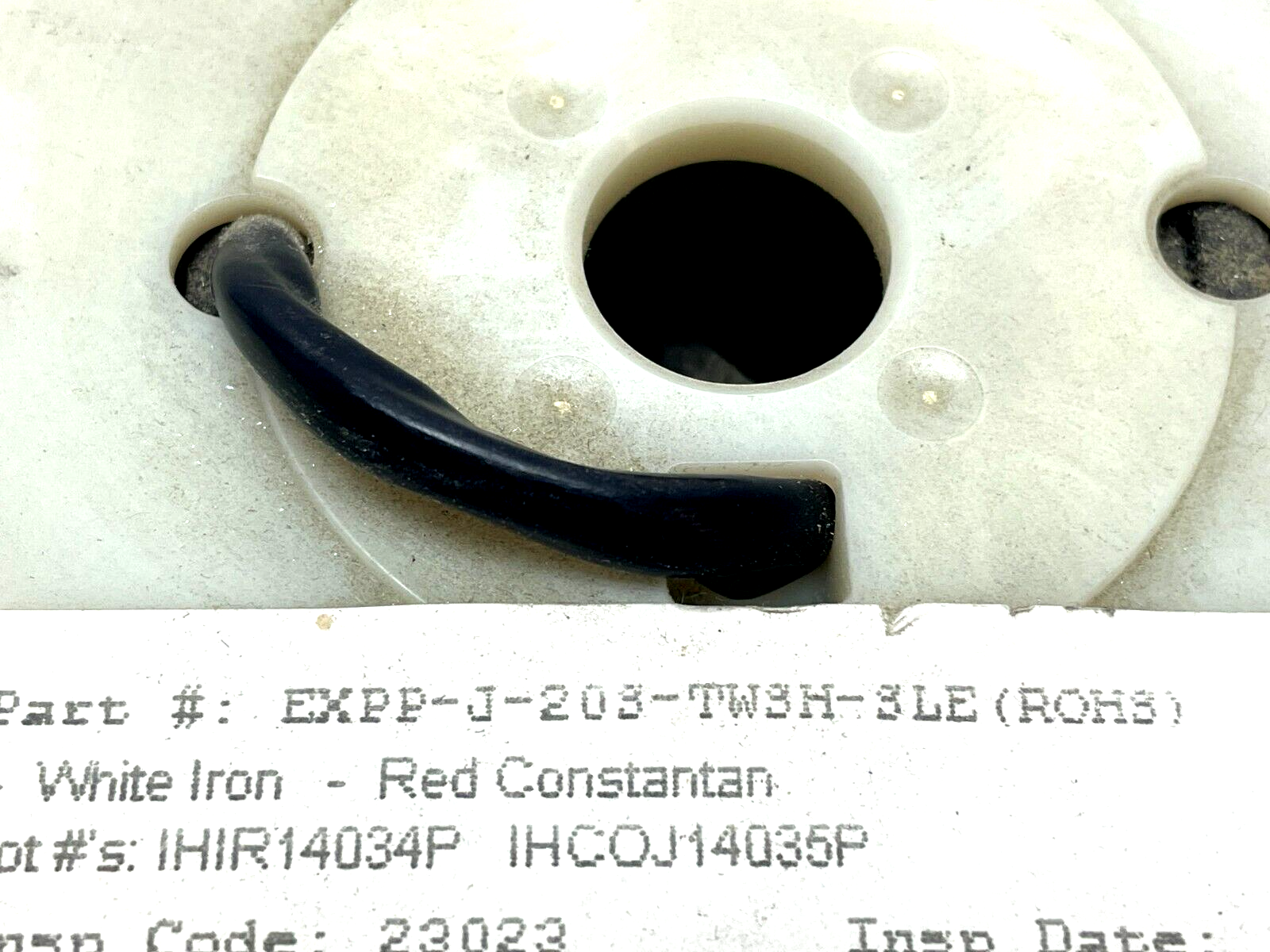 Omega EXPP-J-203-TWSH-SLE Thermocouple Duplex Wire 100ft Spool - Maverick Industrial Sales