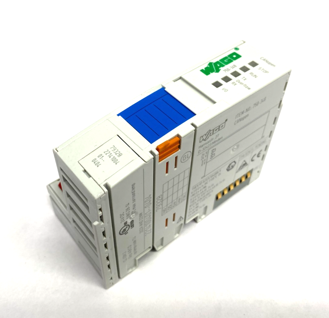 750-348 | Wago Fieldbus Coupler CANopen - Used - Maverick Industrial Sales