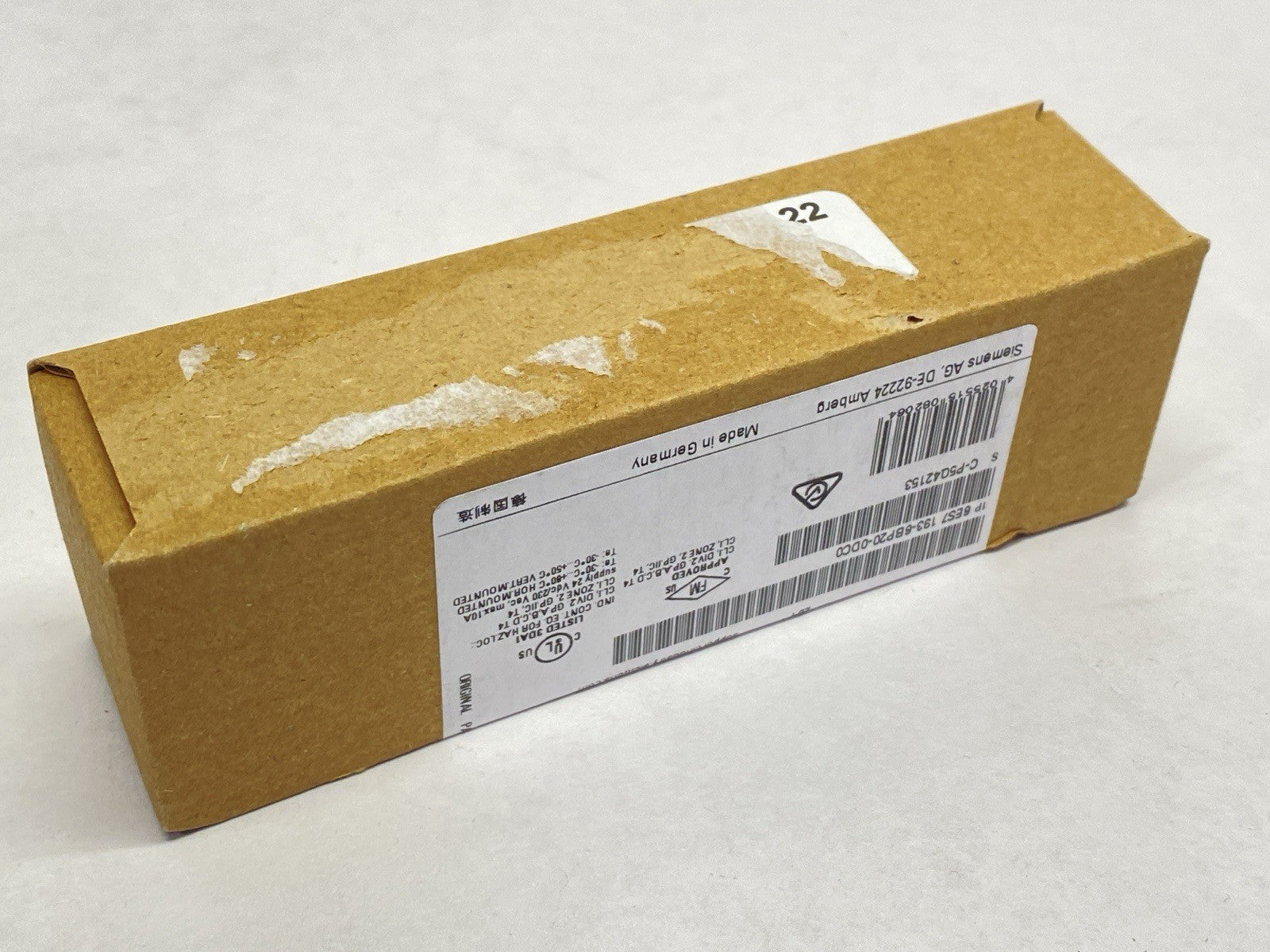 6ES7193-6BP20-0DC0 | Siemens SIMATIC ET 200SP Base Unit - New - Maverick Industrial Sales