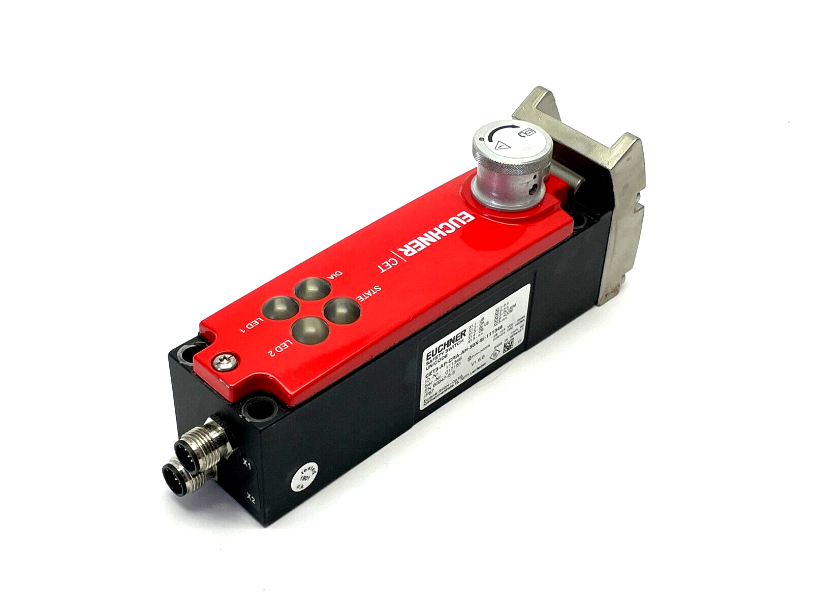 Euchner CET3-AP-CRA-AH-50X-SI-111346 Non-Contact Safety Switch 111346 - Maverick Industrial Sales