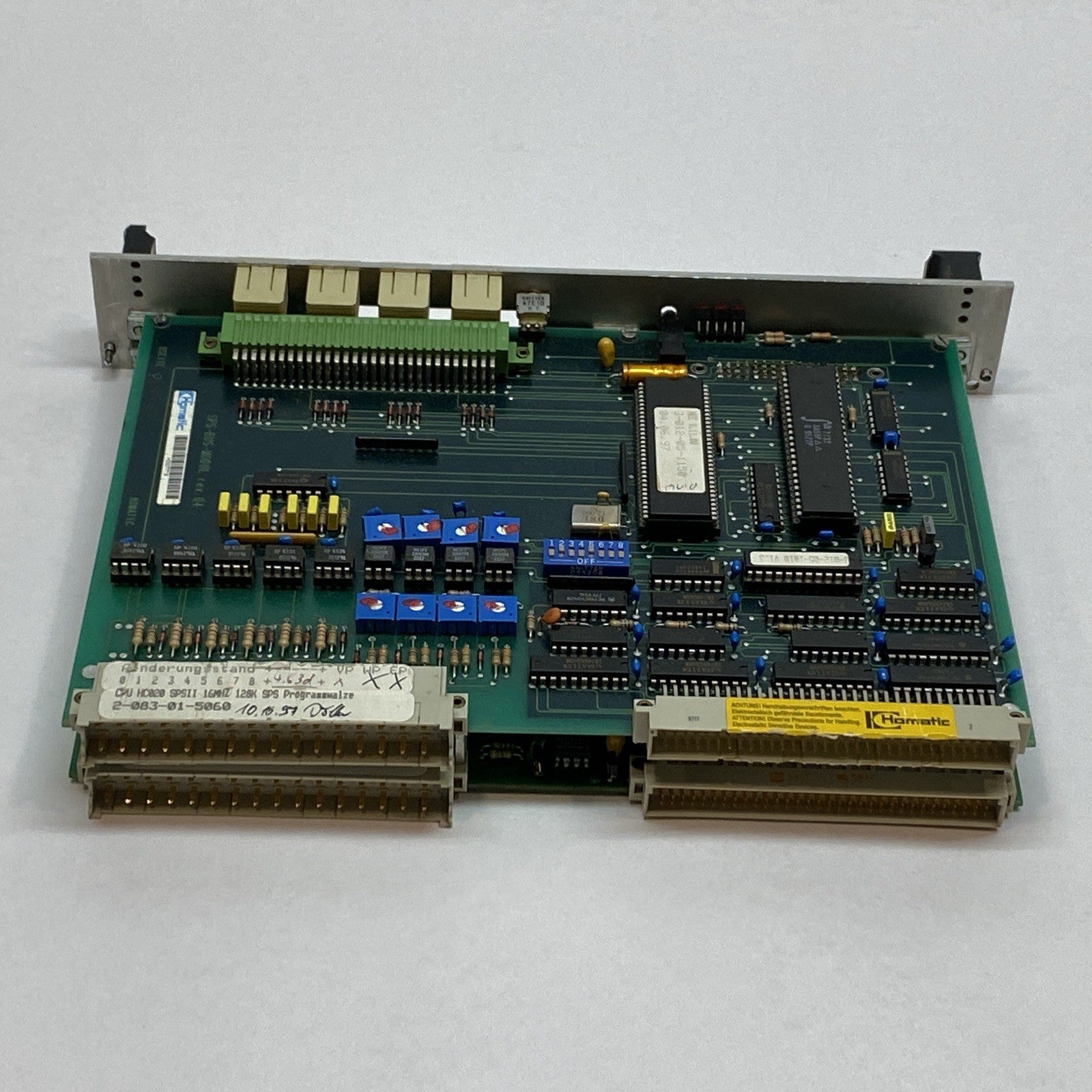 Homatic 2-083-01-5060 CPU Module HC020 SPS-BUS-Modul SPSII rev. 04 - Maverick Industrial Sales