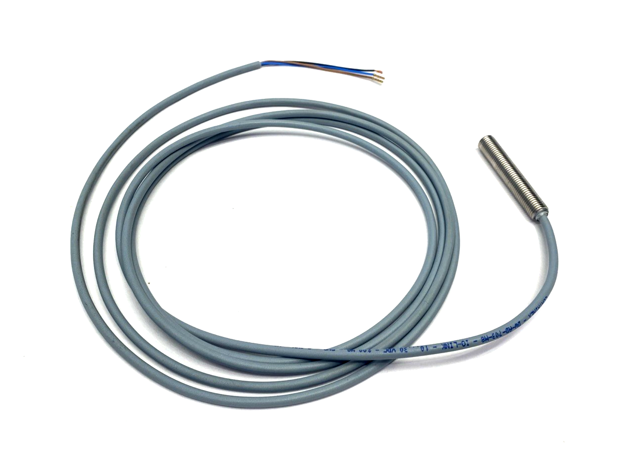 Contrinex DW-AD-703-M8 Inductive Sensor, M8 Full Inox, Embeddable 3mm, PNP NO - Maverick Industrial Sales
