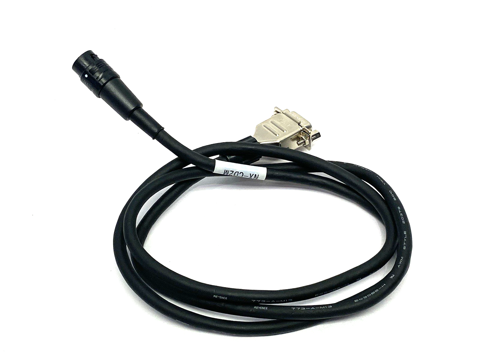 NX-CD2M | Keyence Network Conversion Controller Cable, Round Connector - Used - Maverick Industrial Sales