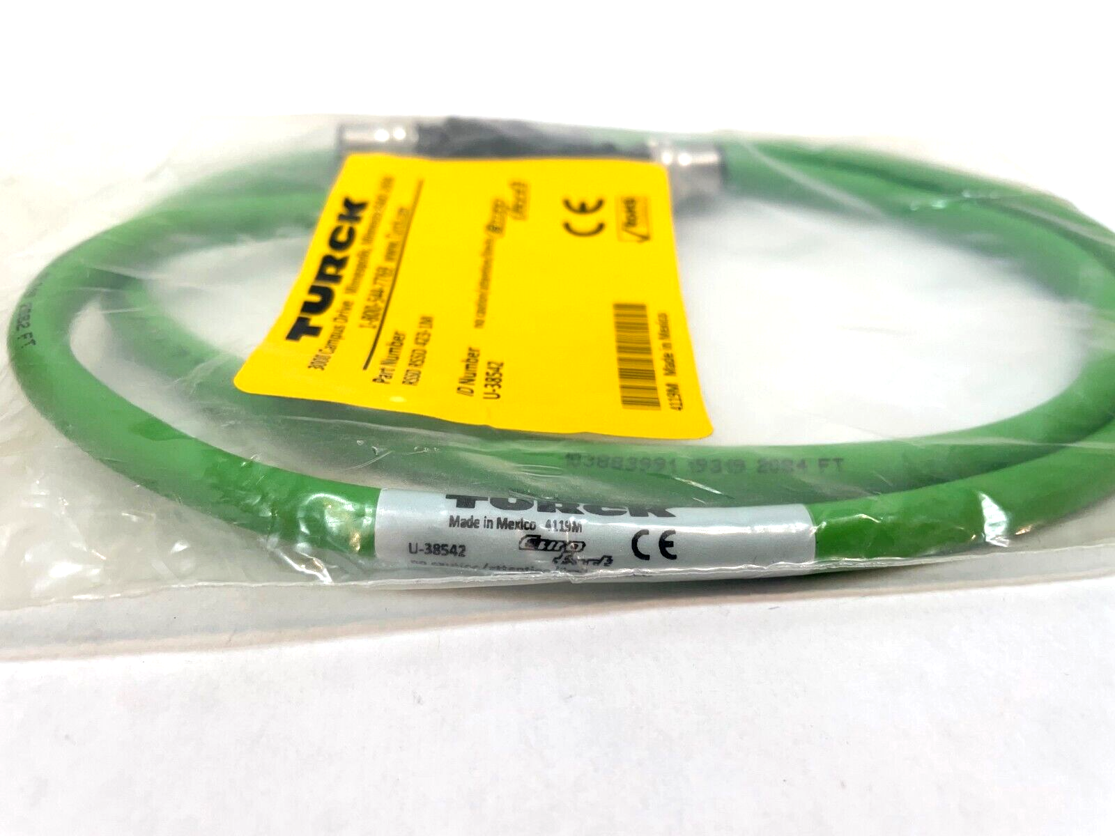 U-38542 | Turck RSSD RSSD 423-1M Eurofast Cable, , 4119M - New - Maverick Industrial Sales