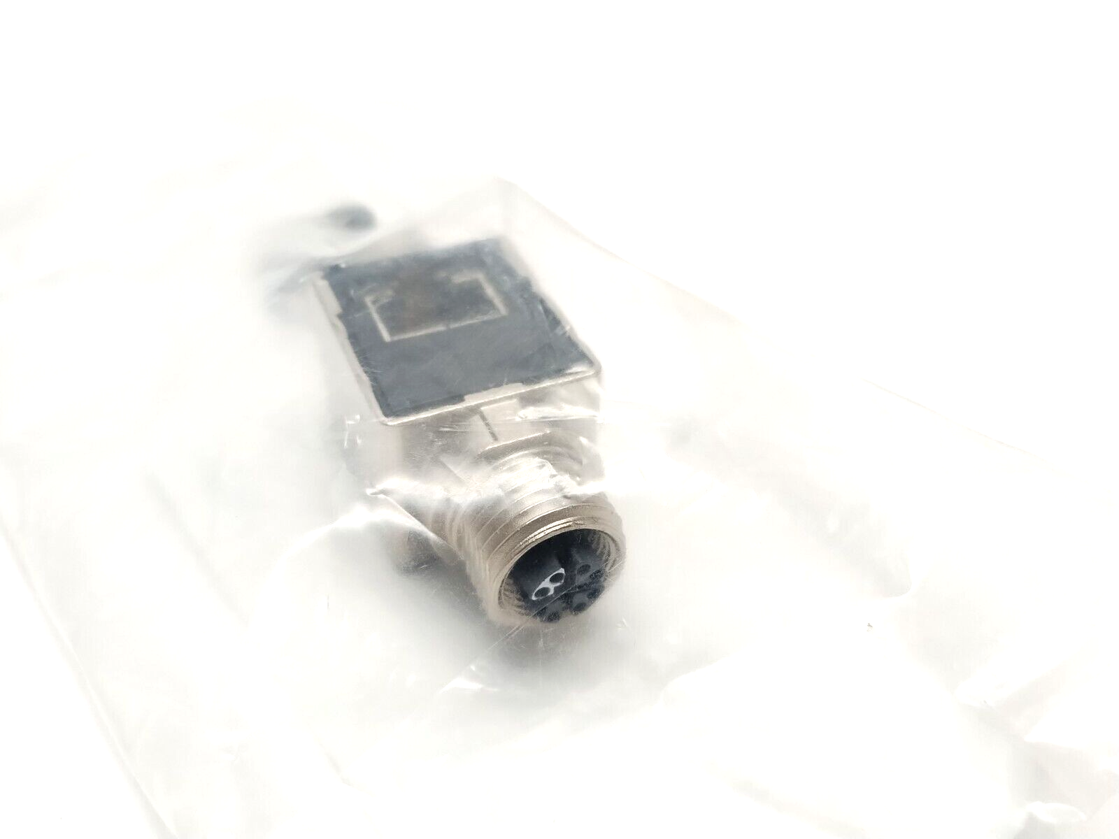 Murr Elektronik 7000-51541-0000000 Adaptor M12 8-Pin Female 0° X-cod. RJ45 90° - Maverick Industrial Sales