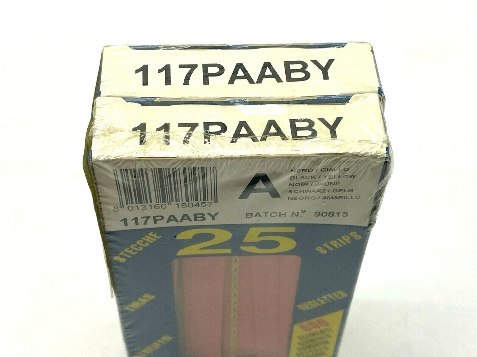 Grafoplast 117PAABY Wiremarker Strips LOT OF 50 - Maverick Industrial Sales
