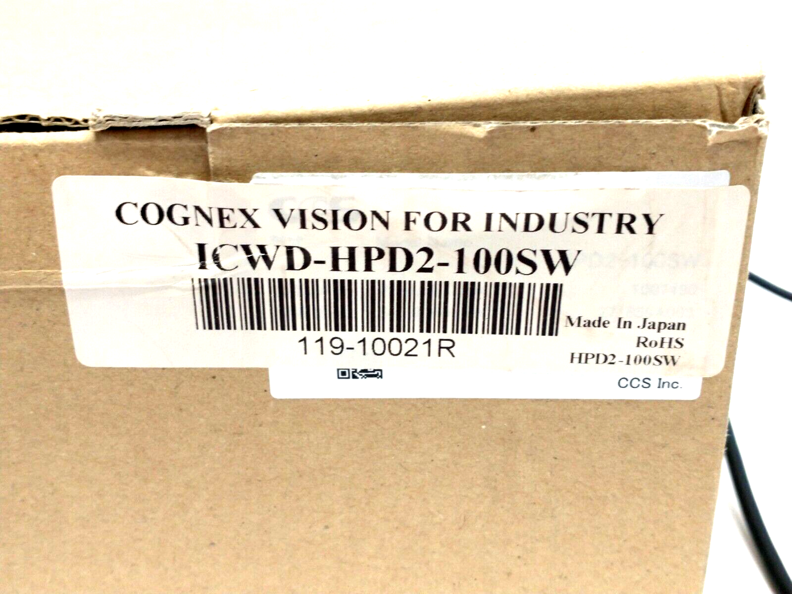 CCS HPD2-100SW Dome Light, LED, White Cognex ICWD-HPD2-100SW, 119-10021R - Maverick Industrial Sales