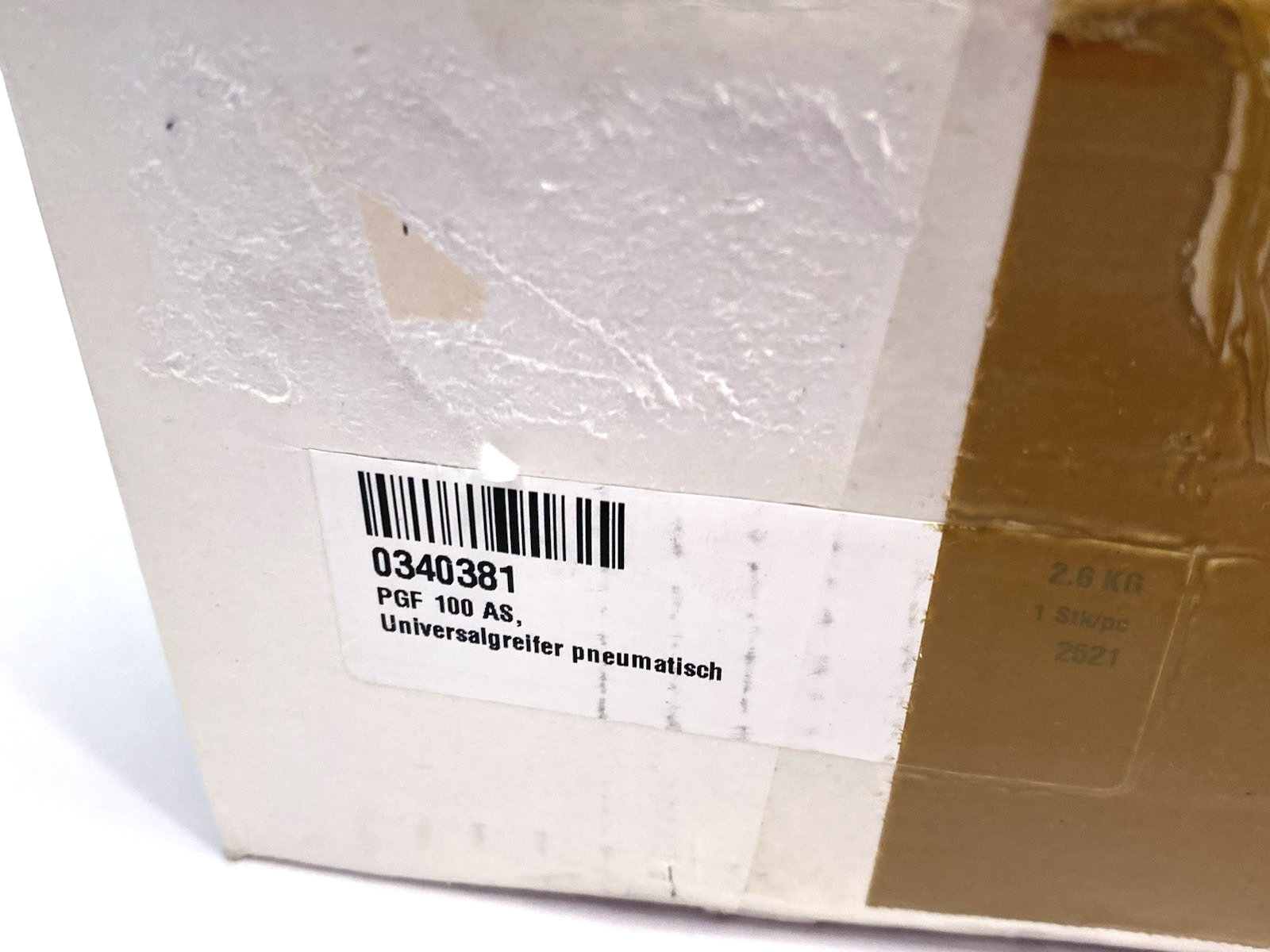 Schunk 0340381 Universal Gripper 23.5mm Stroke Per Jaw Size: 100, PGF 100-AS - Maverick Industrial Sales