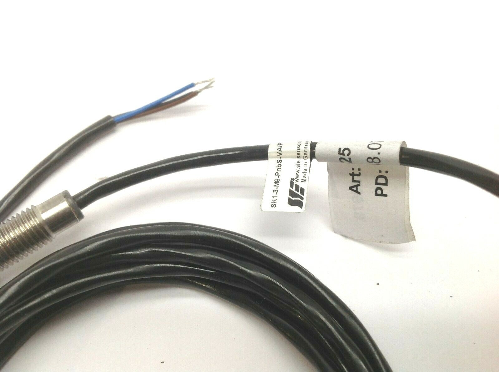 SLE Sensors SK1-3-M8-PnbS-VA/PTFE Proximity Sensor 20979 - Maverick Industrial Sales