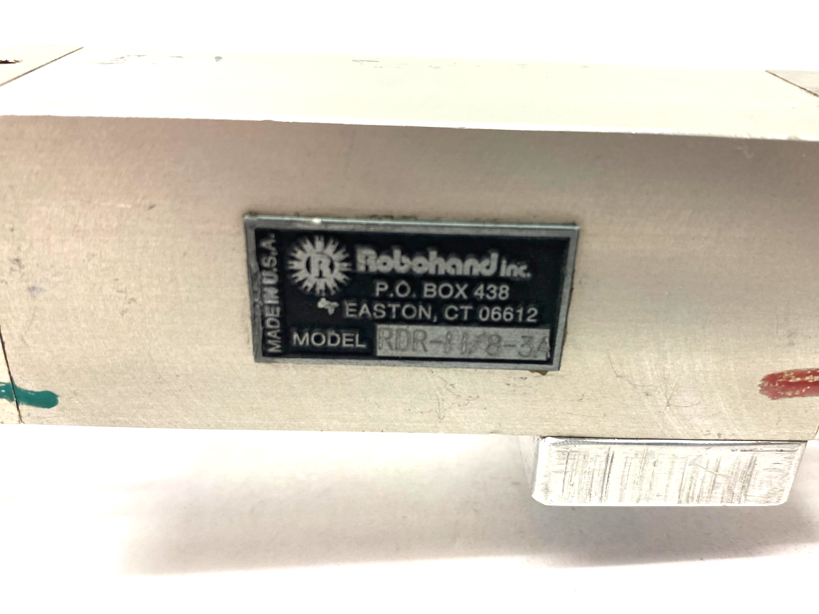 Robohand RDR-1 1/8-3A Dual-Rod Pneumatic Slide Cylinder - Maverick Industrial Sales