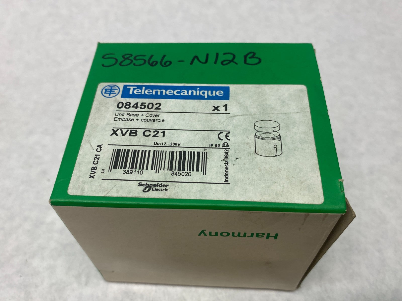 Schneider Electric XVB C21 Harmony Stack Light Beacon Base Unit 084502 - Maverick Industrial Sales