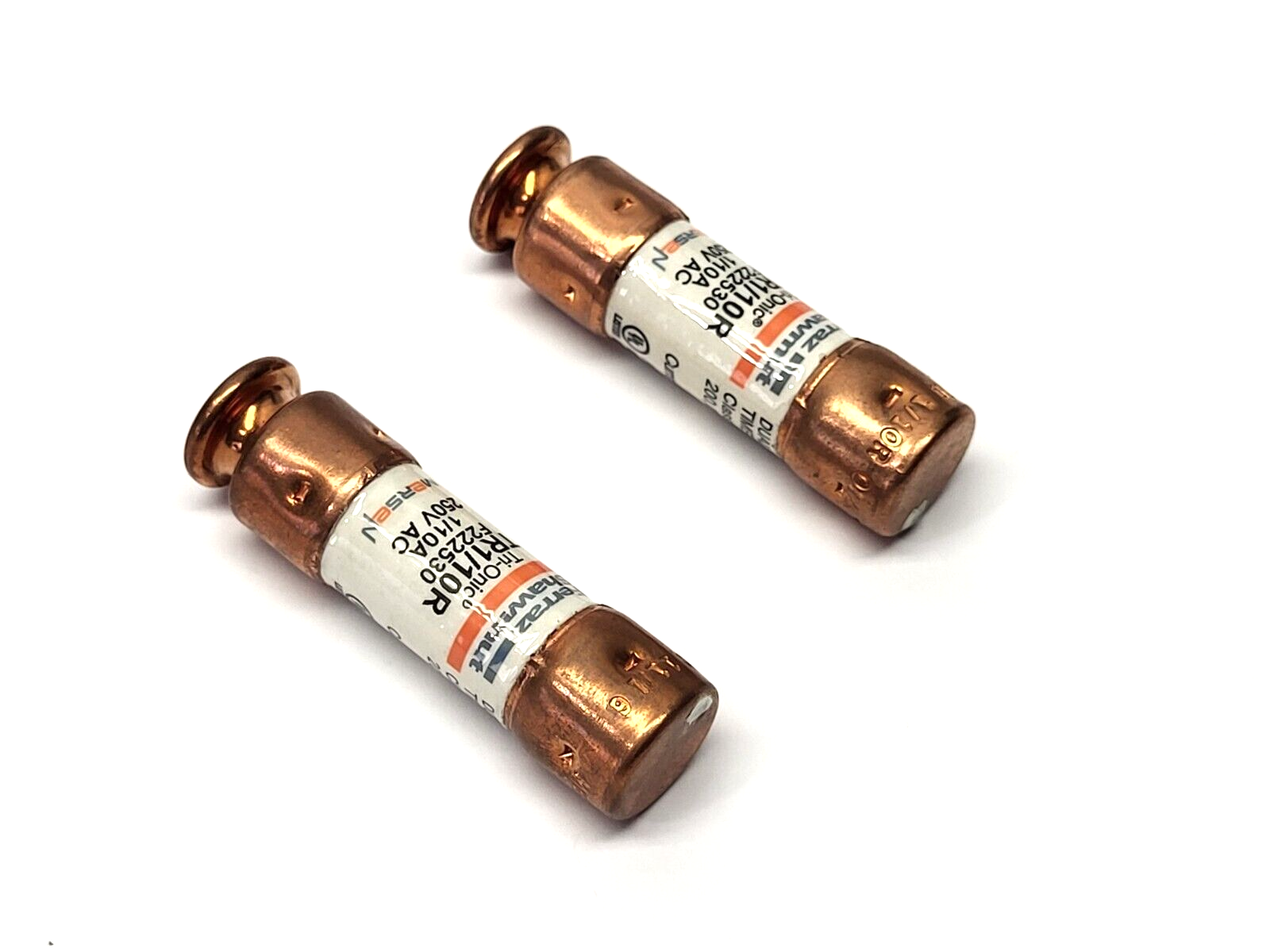 Ferraz Shawmut TR1/10R Tri-Onic Dual Element Time Delay F222530 LOT OF 2 - Maverick Industrial Sales