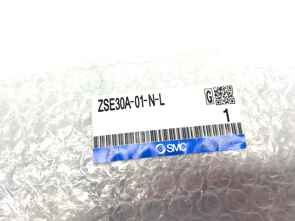 ZSE30A-01-N-L | SMC Digital Vacuum Pressure Switch 1/8" NPT Ported - New - Maverick Industrial Sales